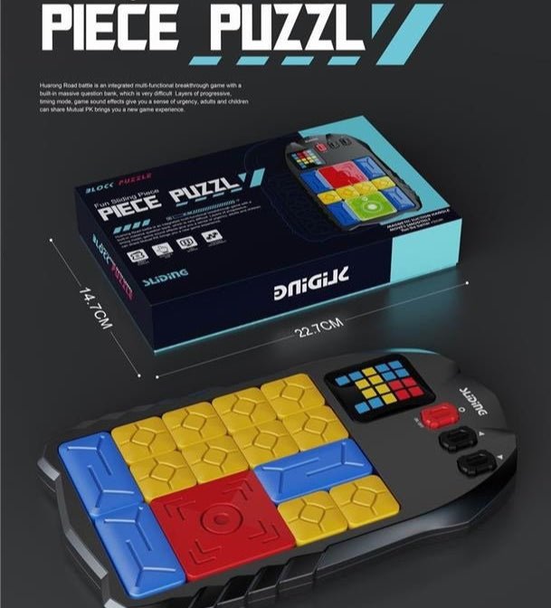 Electronic Digital Slide Puzzle – Interactive Challenge Board for Kids - AKT - 9911A - Planet Junior