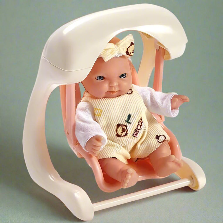 Elegant Baby Doll on Swing Playset - BLL - DL - 6923A - Planet Junior