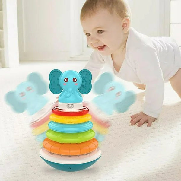 Elephant Baby Stacker – Educational Toy Rings for Early Learning - BLL - MT - 0295HE - Planet Junior
