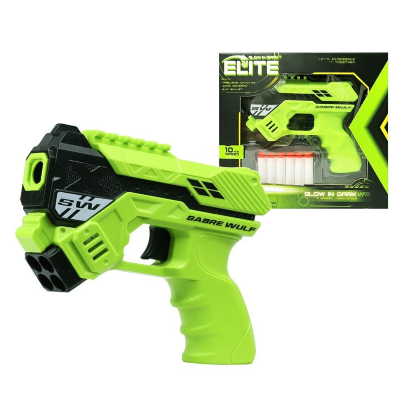 Elite Precision Shooting Gun | Glow in Dark - BLL - GN - 384 NEW - Planet Junior