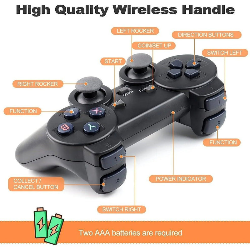 Ergonomic 2.4G Wireless Game Pad - MT2121550 - Planet Junior