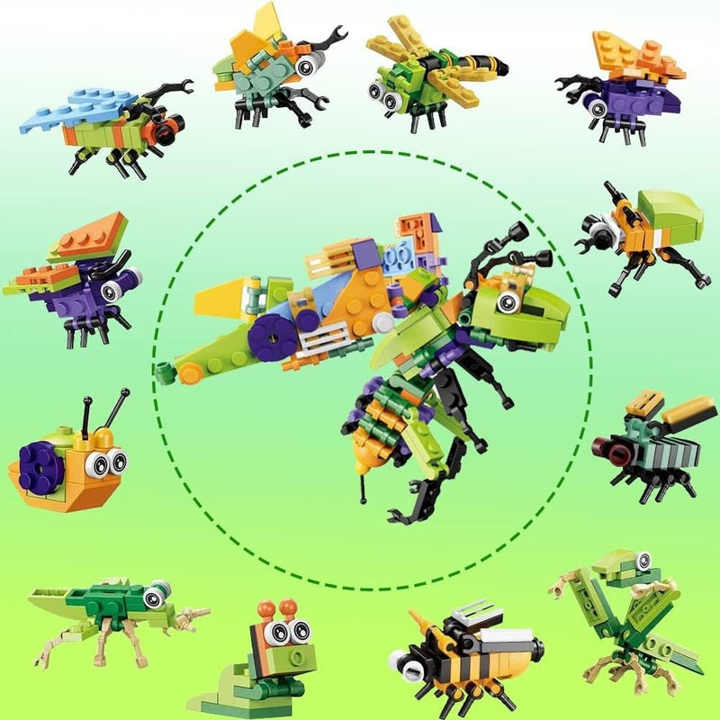 Explore Nature DIY Insects Building Blocks Set - BLL - BL - 196A - Planet Junior