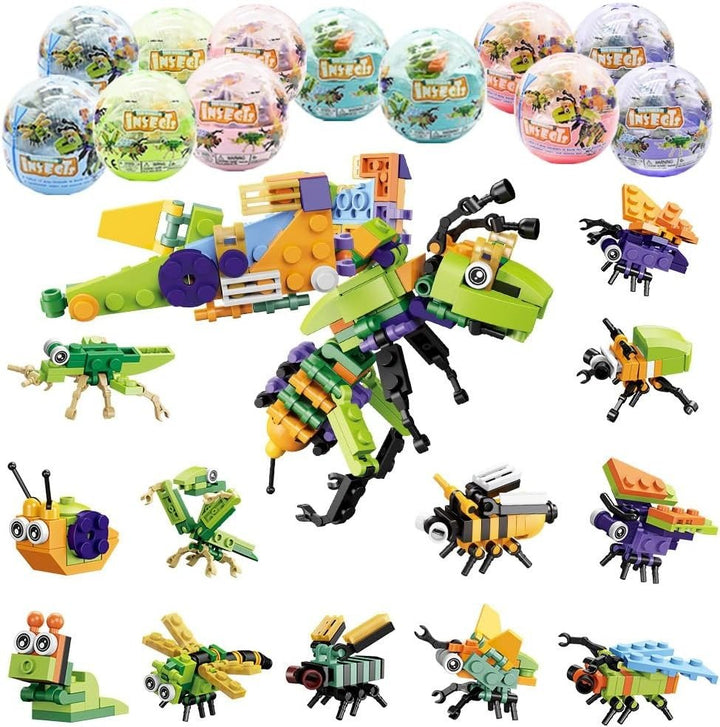 Explore Nature DIY Insects Building Blocks Set - BLL - BL - 196A - Planet Junior