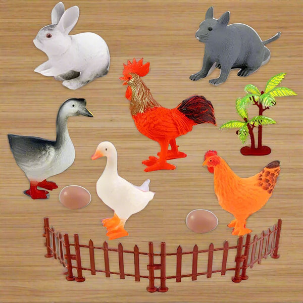 Farm Animals World Set - BLL - AN - 6BS - 9B - Planet Junior