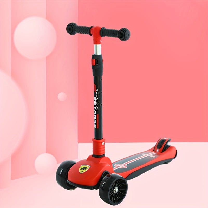 Ferrari Three-Wheel Scooty for Kids - 109A - Planet Junior