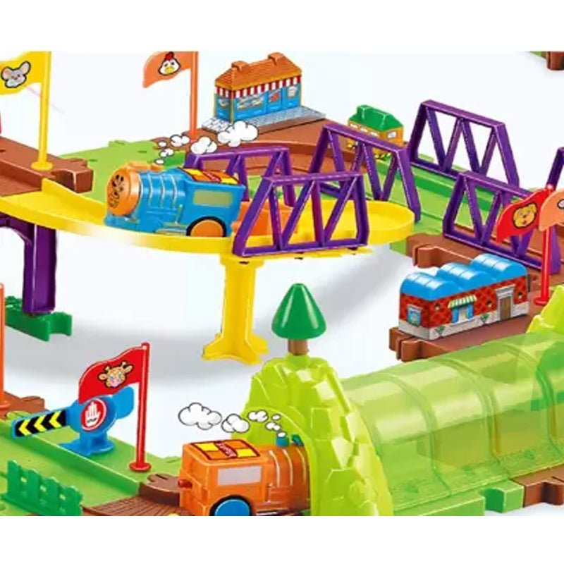 Ferris Wheel Train Track | 122 Pcs - 8066 - Planet Junior