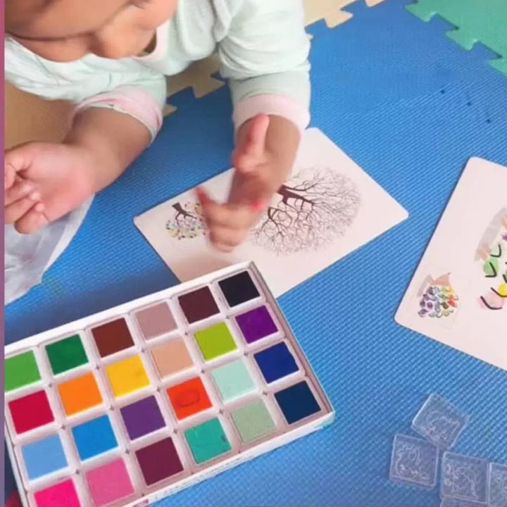 Finger Painting Coloring Book Set - AB559 - Planet Junior