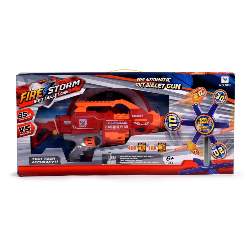 Fire Storm Soft Bullet Gun - BLL - GN - 7036 - Planet Junior