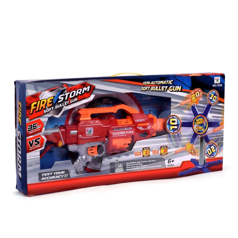 Fire Storm Soft Bullet Gun - BLL - GN - 7036 - Planet Junior