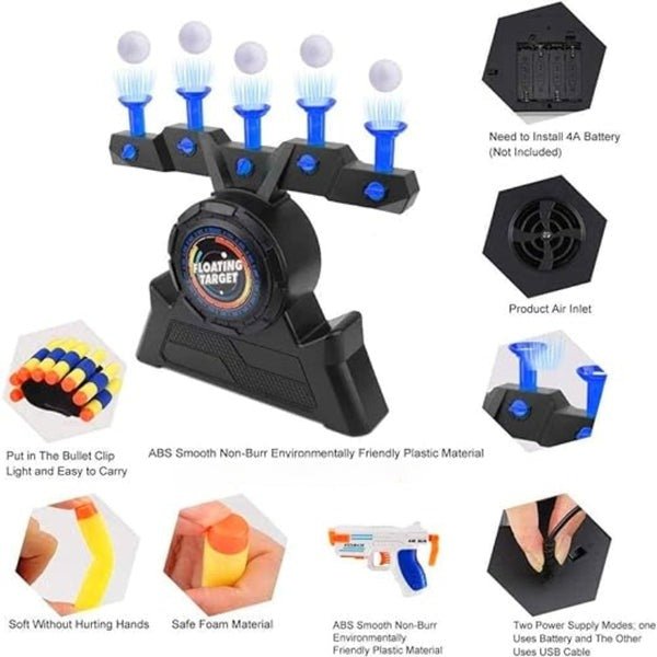 Floating Target Shooting Game Complete Set For Kids - Planet Junior