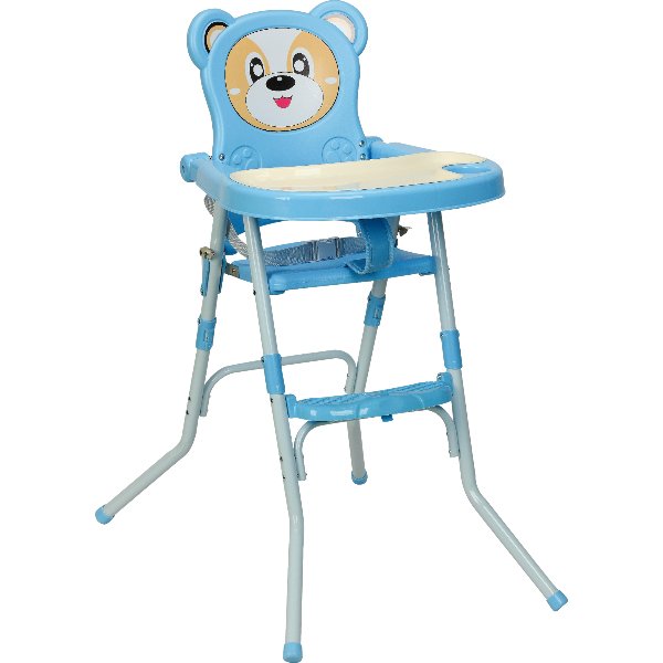 Foldable Baby High Chair - BLL - H - 2186BLUE - Planet Junior