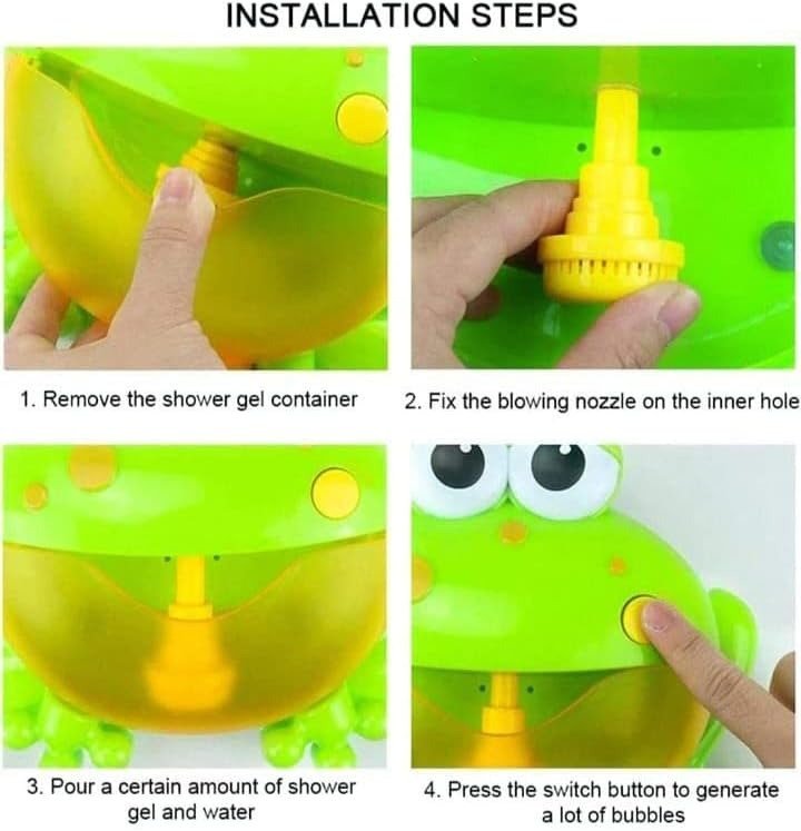 Froggy Fun Bath Bubble Maker - HMT6604 - Planet Junior