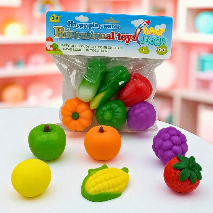 Fruits Chuchu Toy - 6 Pcs - MTFR1 - Planet Junior