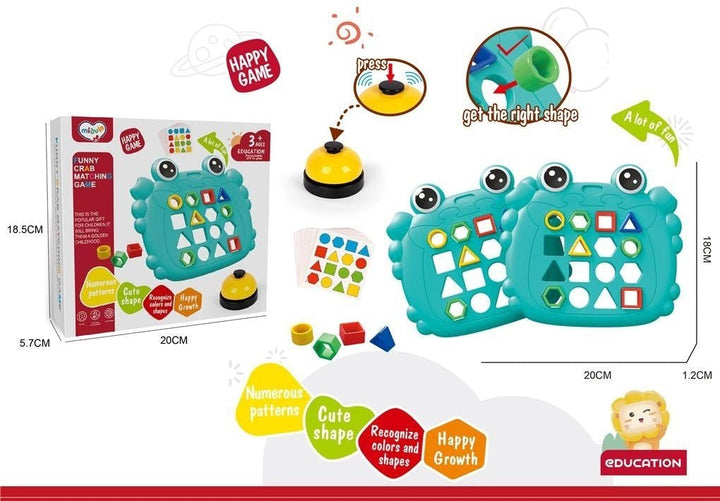 Fun Crab Matching Puzzle Game for Children - 368 - 13 - Planet Junior