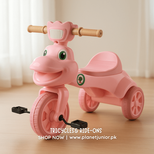 Fun Dinosaur - Themed Tricycle for Toddlers and Kids - BLL - T - 815 - Planet Junior