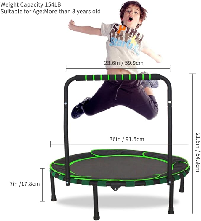 Fun Play Jumping Trampoline | 36 Inch - BLL - JB - 036C - Planet Junior