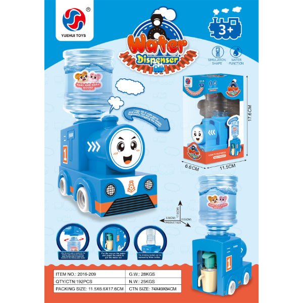 Fun Train Water Dispenser - BLL - MT - 2016 - 209 - Planet Junior