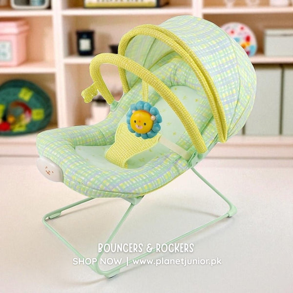 GentleSwing Baby Bouncer - BLL - BCR - 6692 - Planet Junior