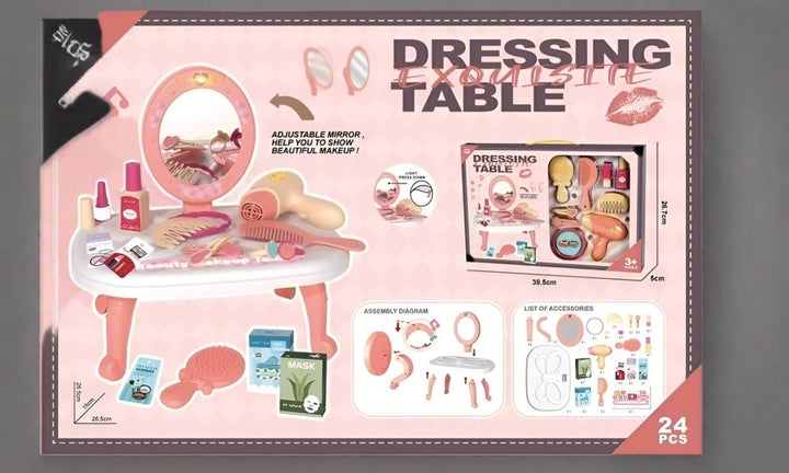 Girls Beauty Salon Makeup Table - BT68833A - Planet Junior