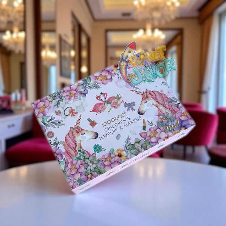 Girls Jewellery & Makeup Drawer Set - AH - IG2925 - Planet Junior