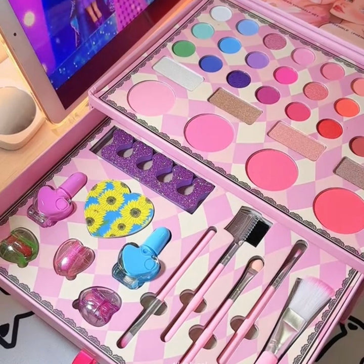 Glam Studio Layers Beauty Makeup Box - HT - IG3145 - Planet Junior