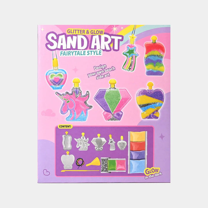 ✨ Glitter & Glow Sand Art Fairytale Style - DIY Craft Kit for Kids - AKT8936 - Planet Junior