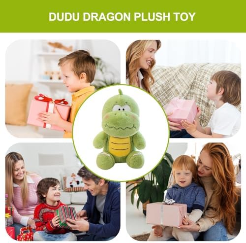 Green Dino Hug Plush – Soft, Cute & Perfect for Any Space - BLL-SFT-5931 - Planet Junior