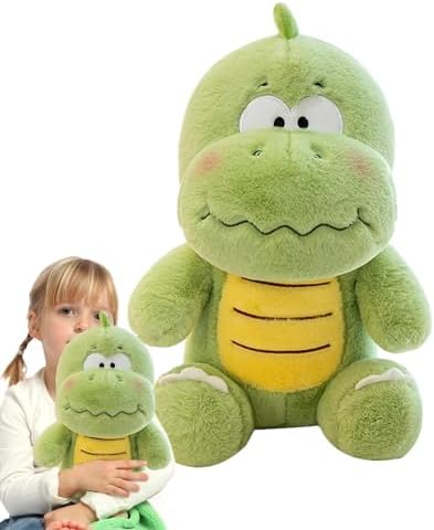 Green Dino Hug Plush – Soft, Cute & Perfect for Any Space - BLL-SFT-5931 - Planet Junior