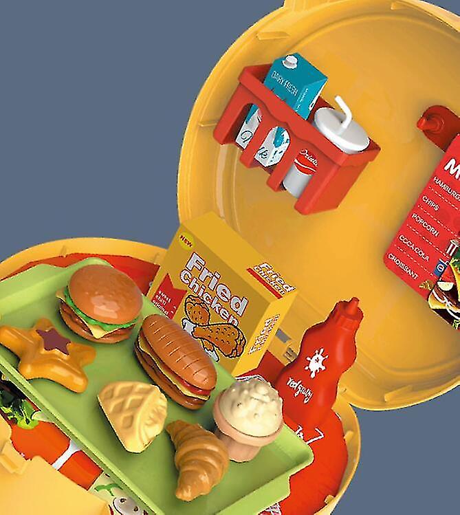 Hamburger Food Play Set | 14 Pcs - BLL - GT - 512 - 2YL - Planet Junior