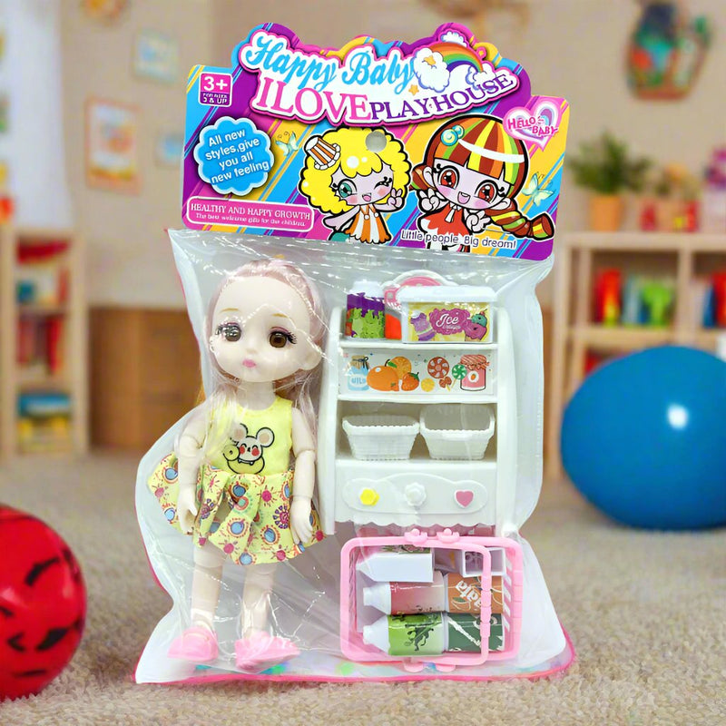 Happy Baby Doll with Accessories - BLL - GT - 600 - 46 - Planet Junior