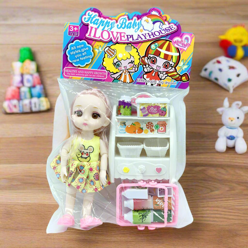 Happy Baby Doll with Accessories - BLL - GT - 600 - 46 - Planet Junior