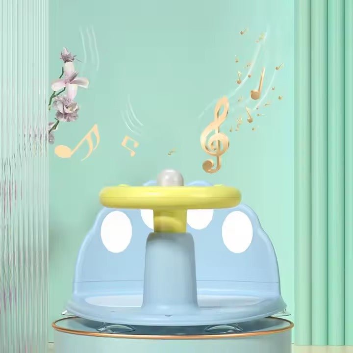 Happy Bath Time Kids Bath Tub with Steering Wheel - BLL - BT - 6862 - Planet Junior