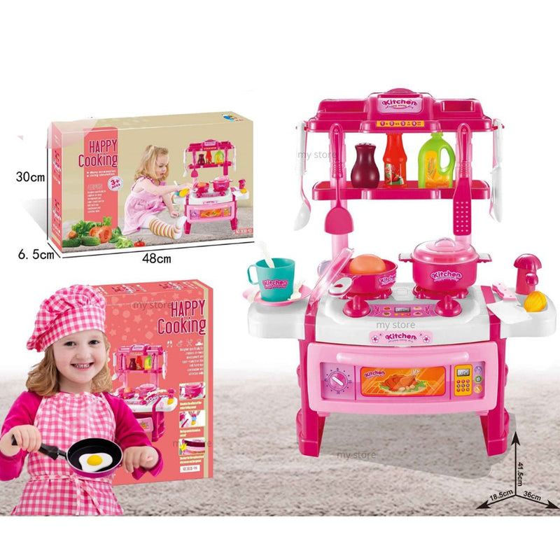 Happy Cooking Play Set - BLL - GT - 3830 - 43 - Planet Junior