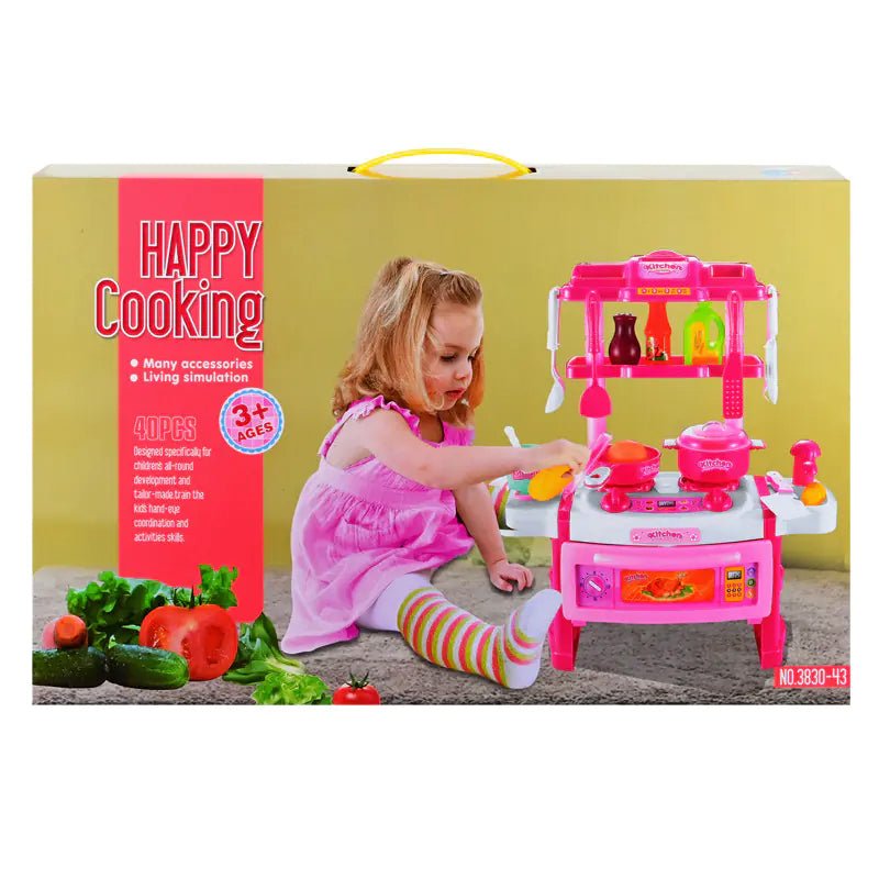 Happy Cooking Play Set - BLL - GT - 3830 - 43 - Planet Junior