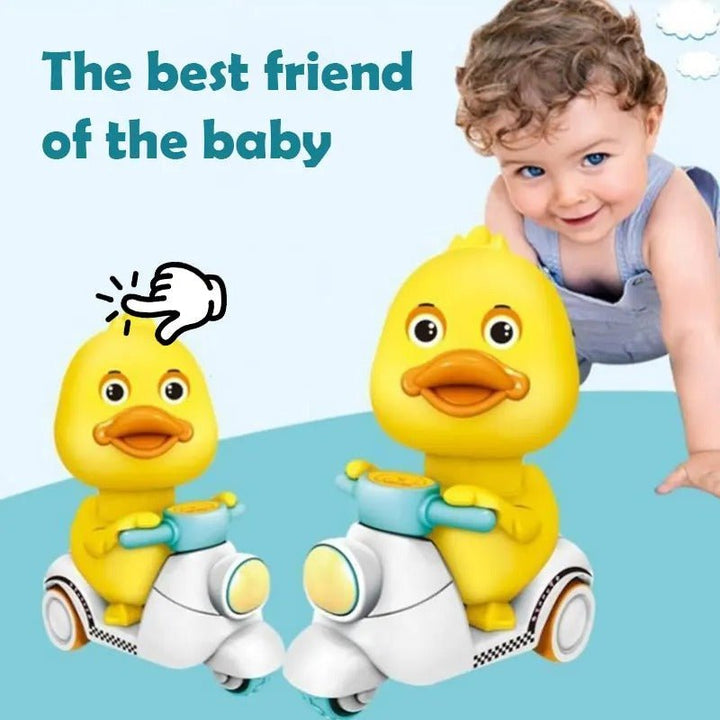 Happy Duck Spin Bike – A Safe, Drop - Proof Ride for Curious Kids - HFT-A780-61 - Planet Junior