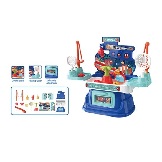 Happy Fishing Game | 19Pcs - BLL - MT - 8059 - Planet Junior