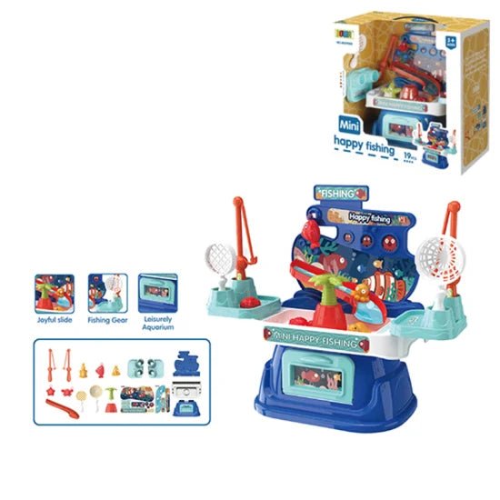 Happy Fishing Game | 19Pcs - BLL - MT - 8059 - Planet Junior