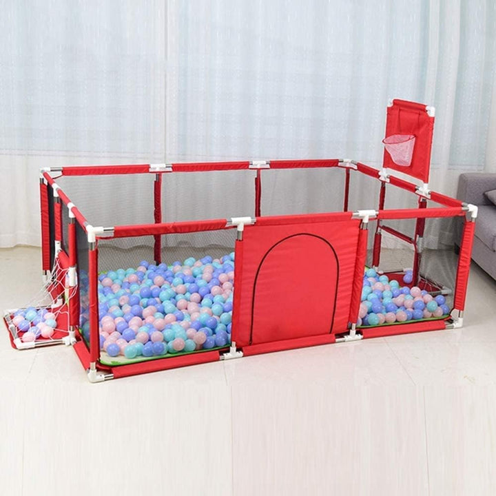Happy Game Fence – Safe Play Zone with Basket & Ball Pit Fun! - BZ - 2199 - Planet Junior