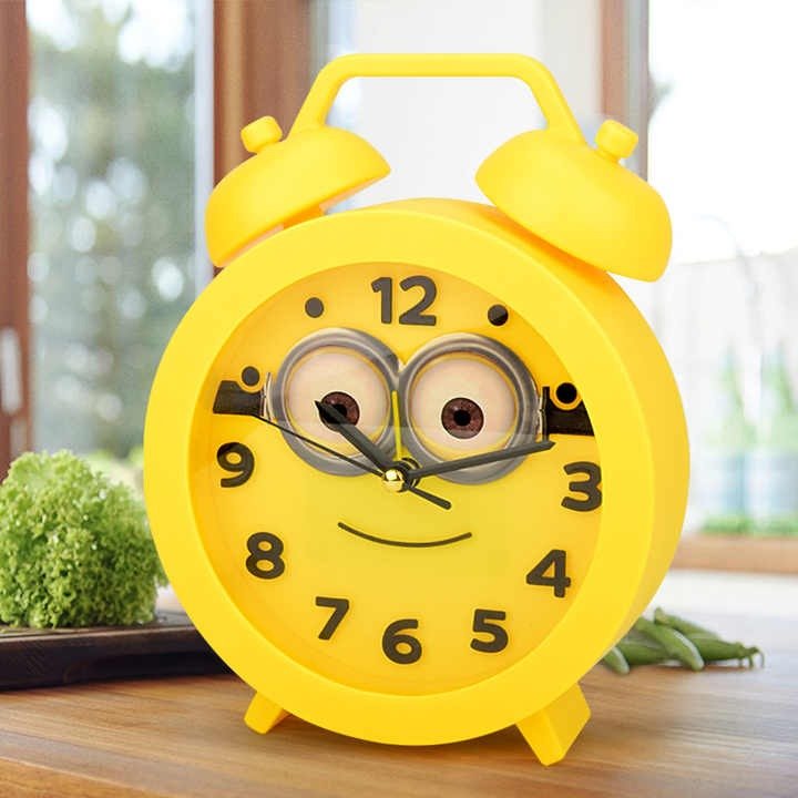 Happy Minion Room Alarm Clock - BLL - WC - 1043LY - Planet Junior