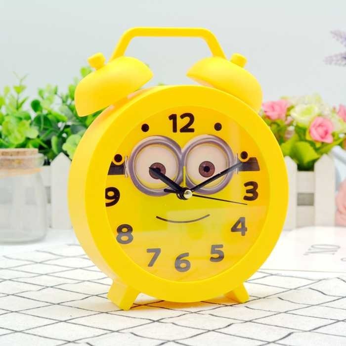 Happy Minion Room Alarm Clock - BLL - WC - 1043LY - Planet Junior