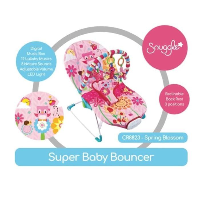 Happy Nest Baby Bouncer - BLL - BCR - 98232 - Planet Junior