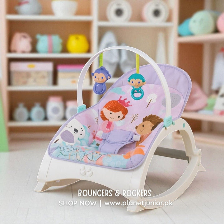 Happy Springs Baby Bouncer - BLL - BCR - 6808E - Planet Junior