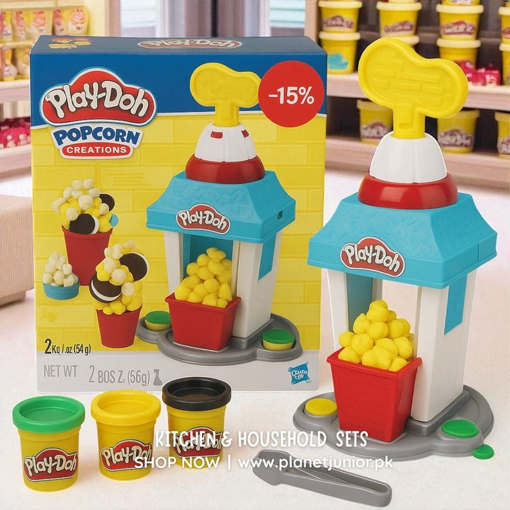 Hasbro Play Doh Popcorn Party - E5110 - Planet Junior