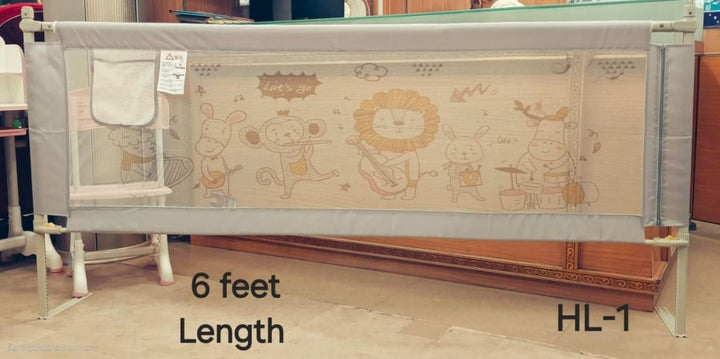 🛏️ Height Adjustable Baby Bed Rail | 6 Feet - BZ - HL - 1 - Planet Junior
