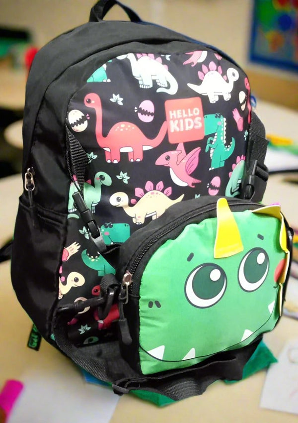 Hello Kids Dinosaur Theme School Bag - BLL - SB - 1250 - 4 - Planet Junior