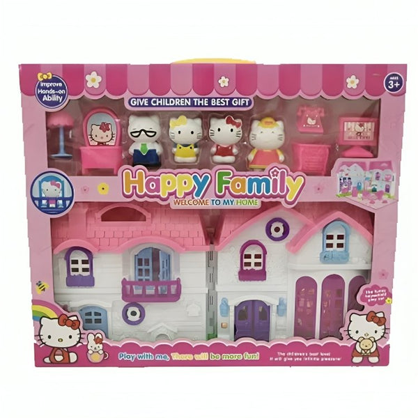 Hello Kitty Pretend Play House Set - BLL - DH - 596A - Planet Junior