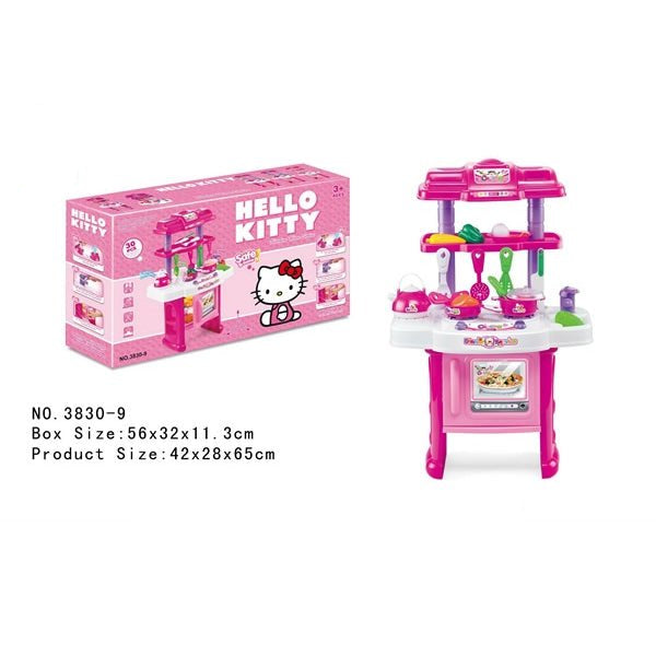 Hello Kitty Theme Kitchen Set - BLL - GT - 3830 - 9 - Planet Junior