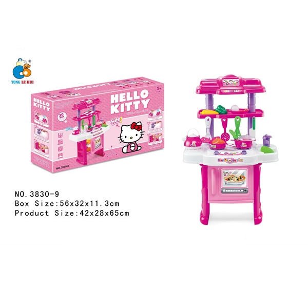 Hello Kitty Theme Kitchen Set - BLL - GT - 3830 - 9 - Planet Junior