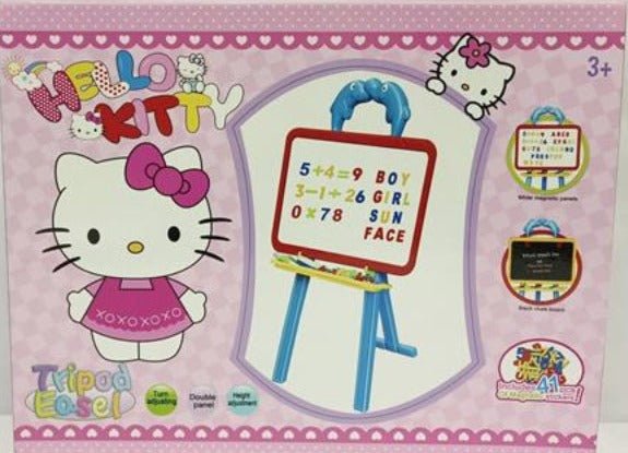 Hello Kitty Theme Tripod Easel Drawing Board - BLL - ET - 157 - 3 - Planet Junior