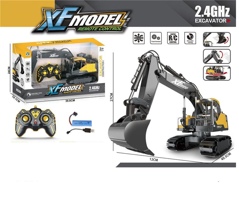 High - Performance Remote Control Excavator - 789 - 413A - Planet Junior